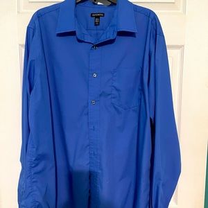 Blue dress shirt